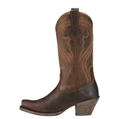 Ariat Lively Bakır Western Csizma Bayan (37616-483)